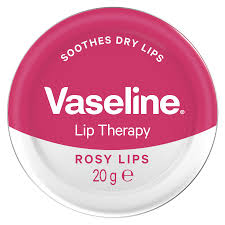 Vaseline Rosy Lips Balm Therapy soft pink shade non-greasy