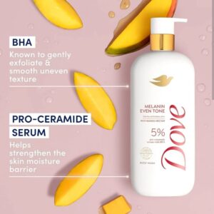 Dove Skin Replenish Body Wash – 2 % Niacinamide & BHA Serum for Smooth Skin