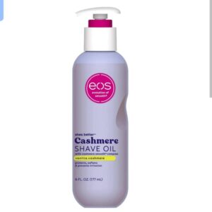 eos Cashmere Shave Oil – Smooth Hydrating Shave Oil for Gentle Glide