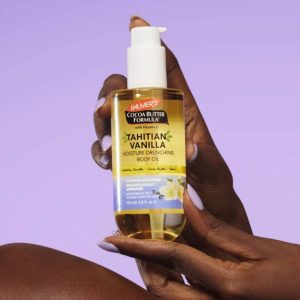 Palmer’s Cocoa Butter Formula Tahitian Vanilla Body Oil – Hydrating Body Moisturizing Oil